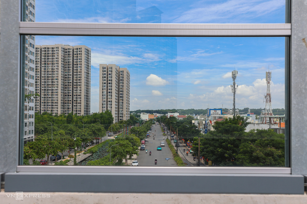 Hình ảnh Vành đai 3 qua khu đô thị