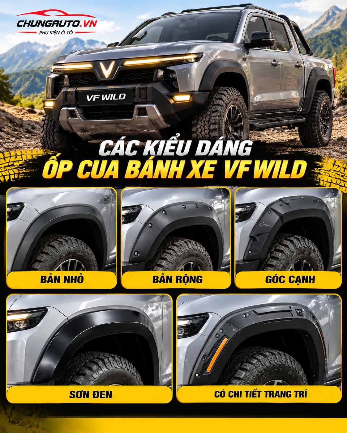 Cac kieu dang op cua lop vf wild