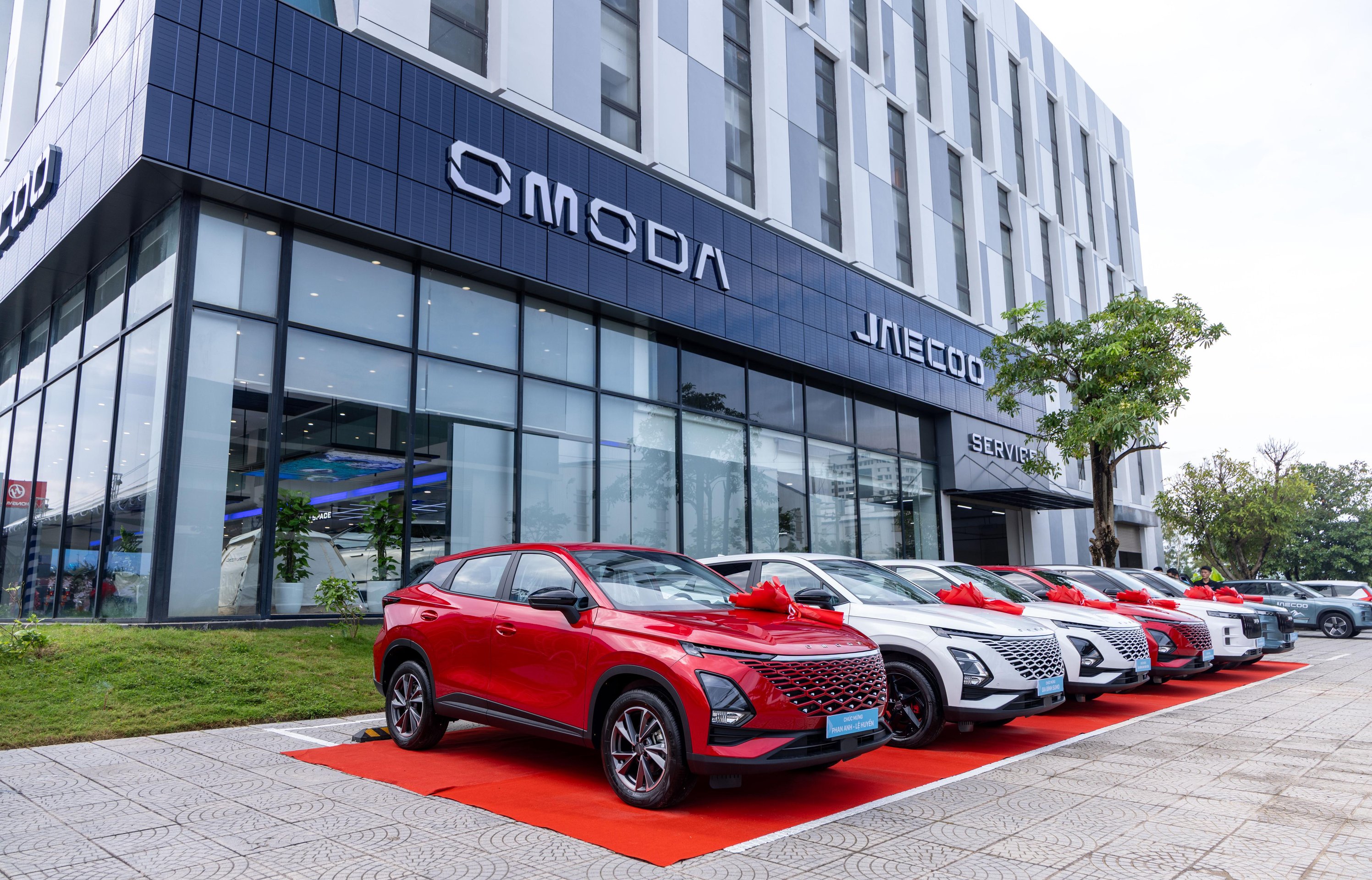 Ô tô thuộc các thương hiệu của tập đoàn Chery. Ảnh: Chery