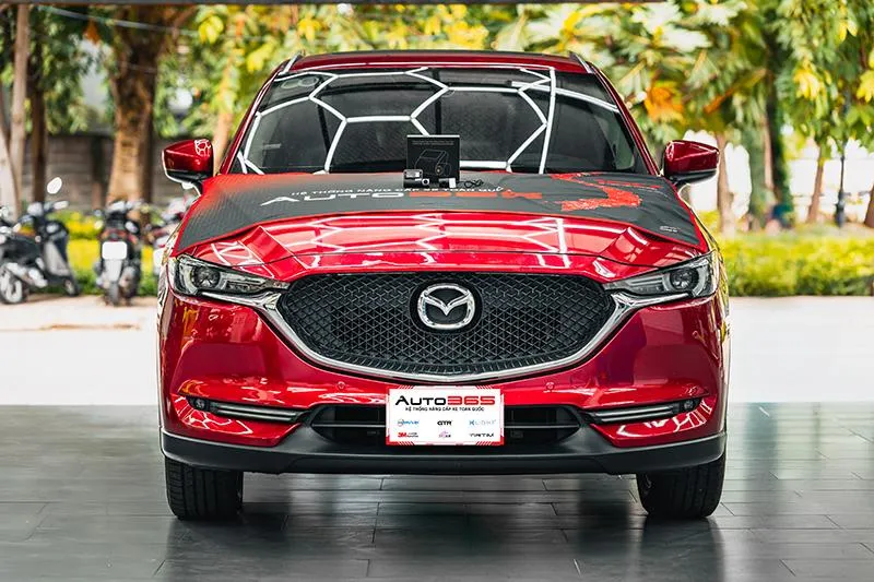 Mazda CX-5 hoàn tất lắp camera trước và sau