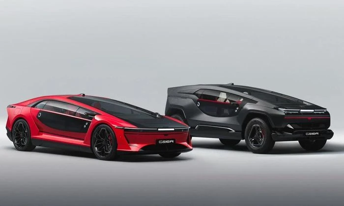 Bộ đôi xe điện hạng sang Exobot, hướng tới giới nhà giàu Trung Đông - Hình 1