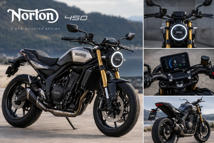 Hình Norton 450 - render