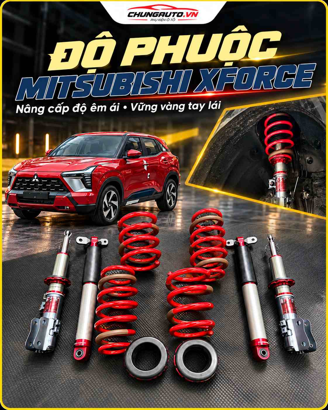 Độ phuộc Mitsubishi Xforce
