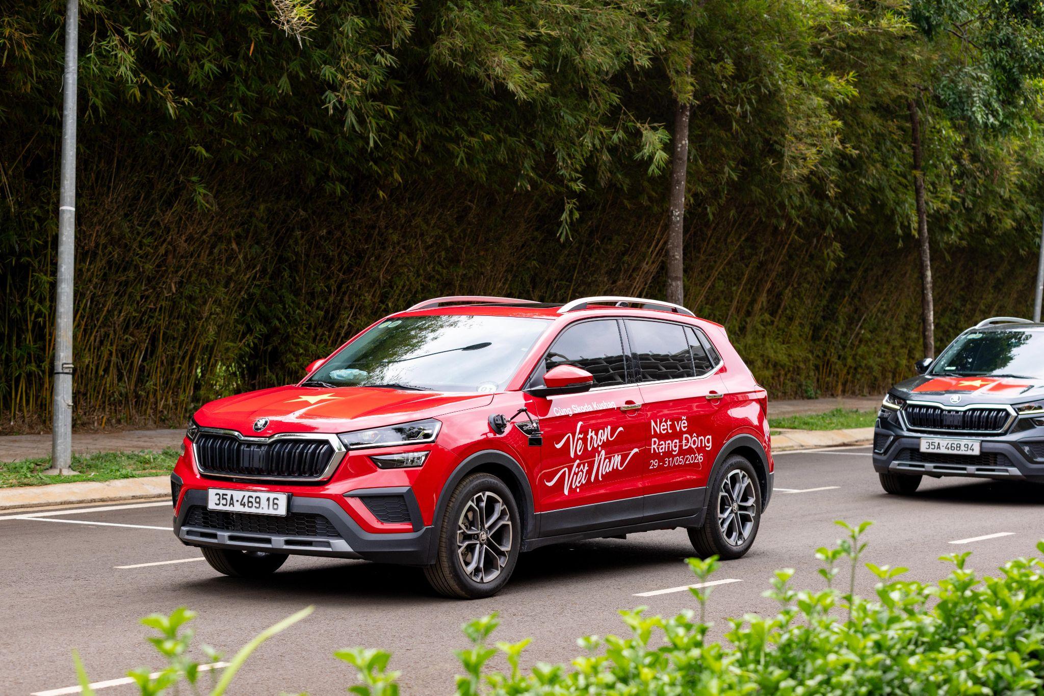 Skoda Kushaq là một trong hai mẫu xe sản xuất trong nước được áp dụng thêm gói vay ưu đãi lãi suất từ 4,5%/năm.