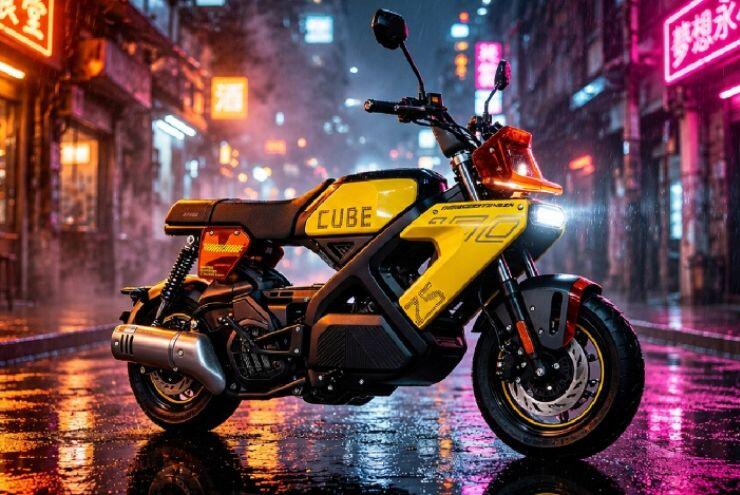Minibike “lập dị” dùng hộp số CVT như xe ga, có ABS kênh đôi và TCS - 3