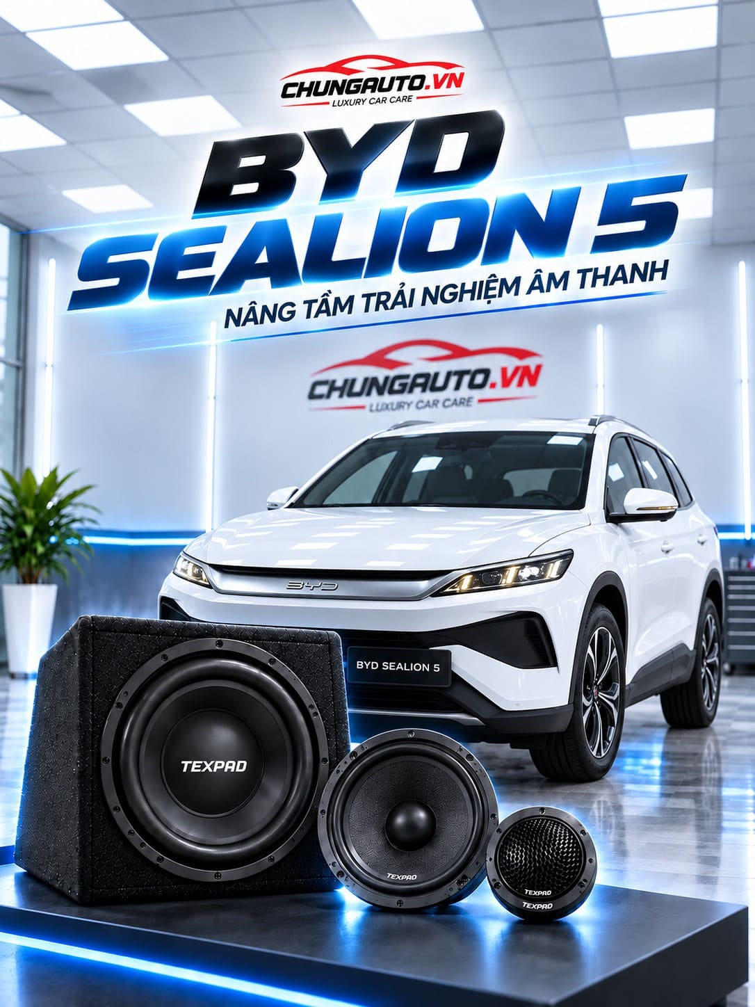Loa độ Sealion 5 do BYD Sealion 5 do