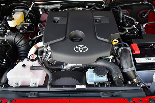 Khối động cơ trên Toyota Fortuner 2026