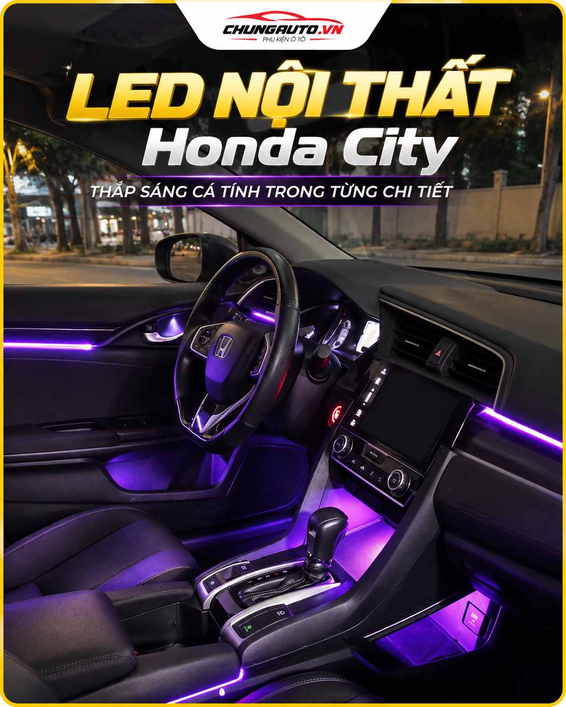 LED nội thất Honda City