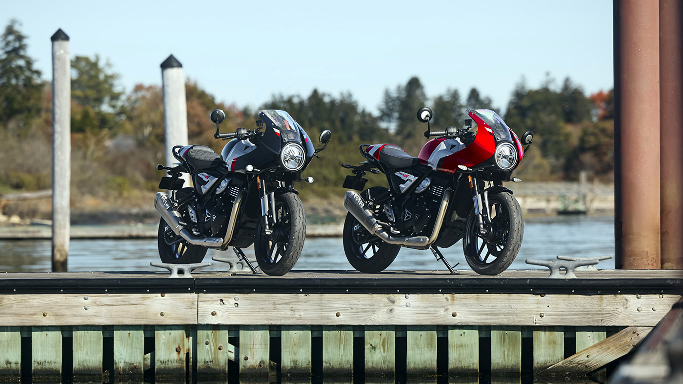 Triumph Tracker 400 và Thruxton 400