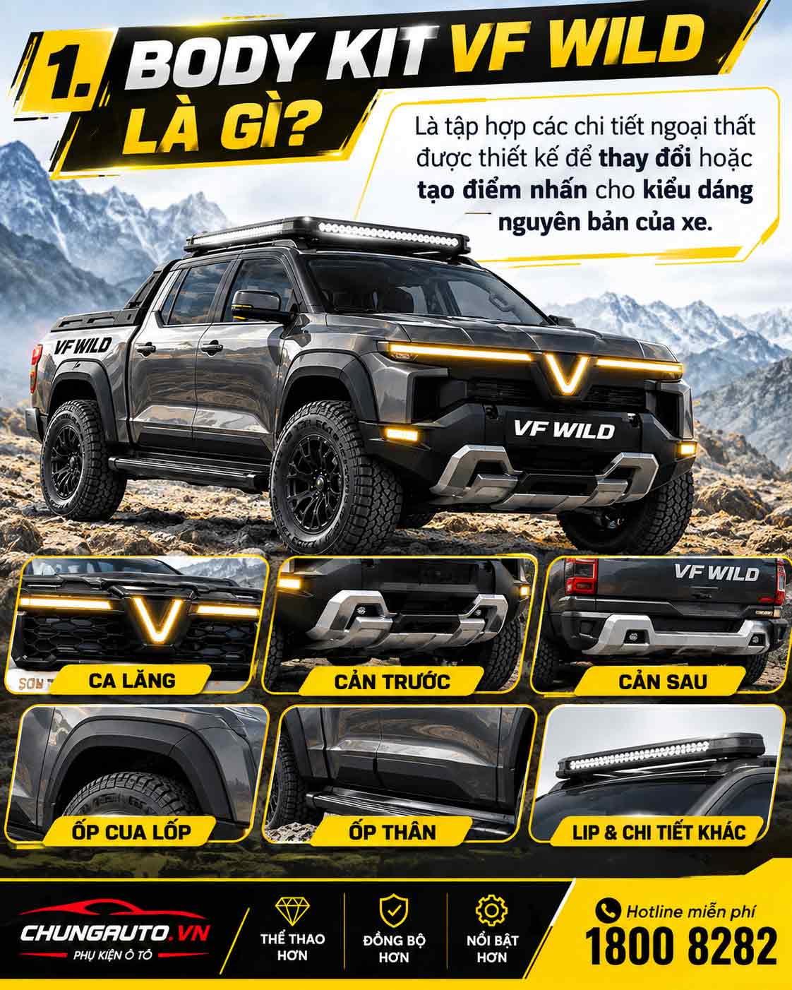 Body kit vf wild