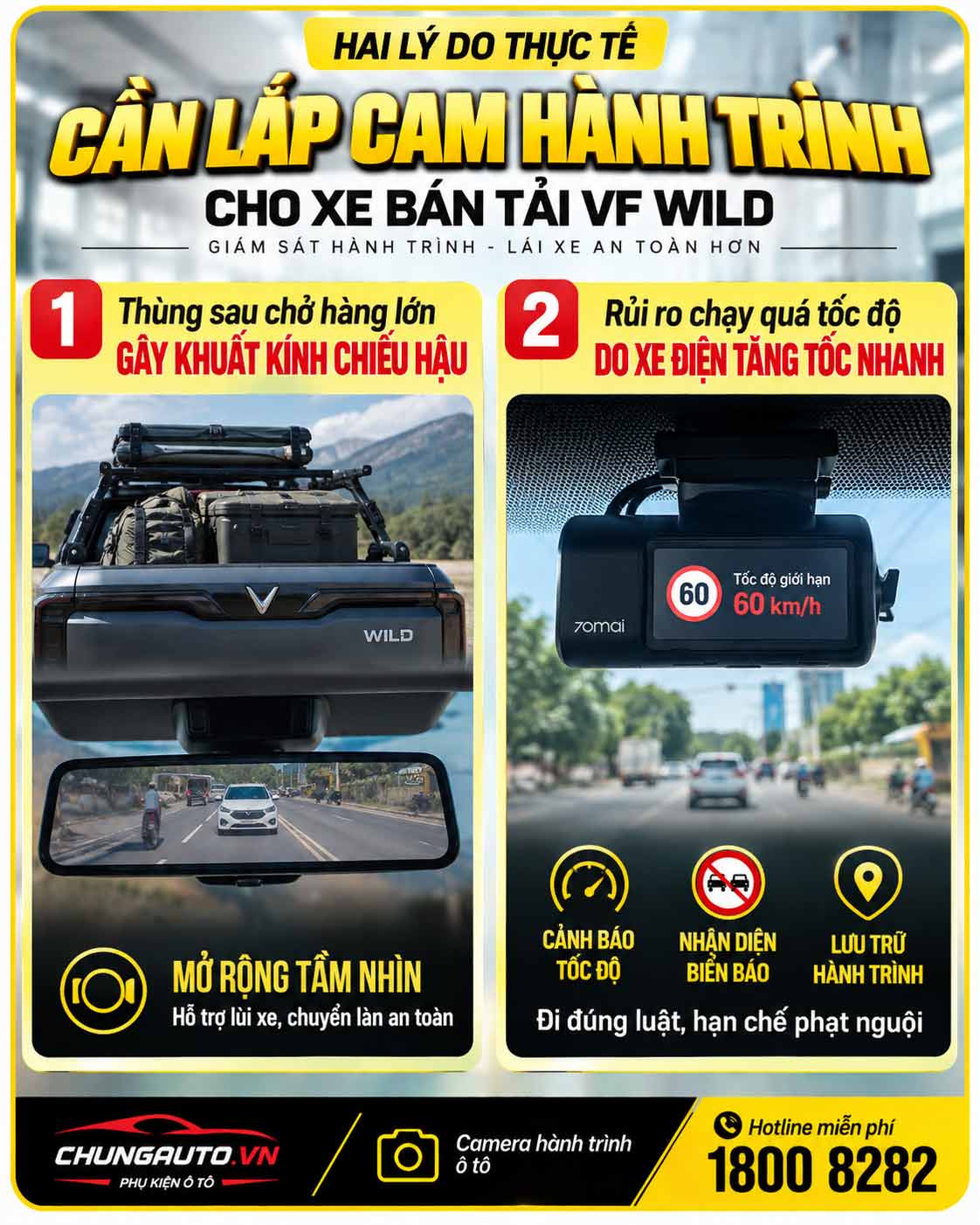 Lý do cần lắp camera hành trình