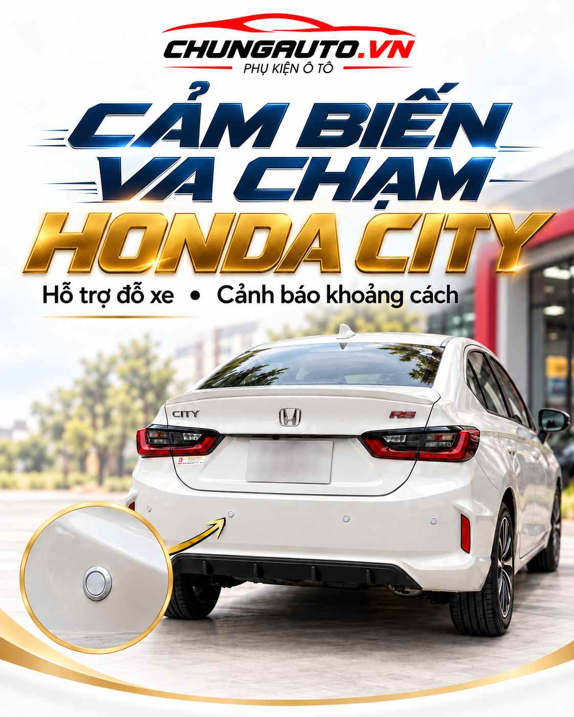 Cảm biến va chạm Honda City