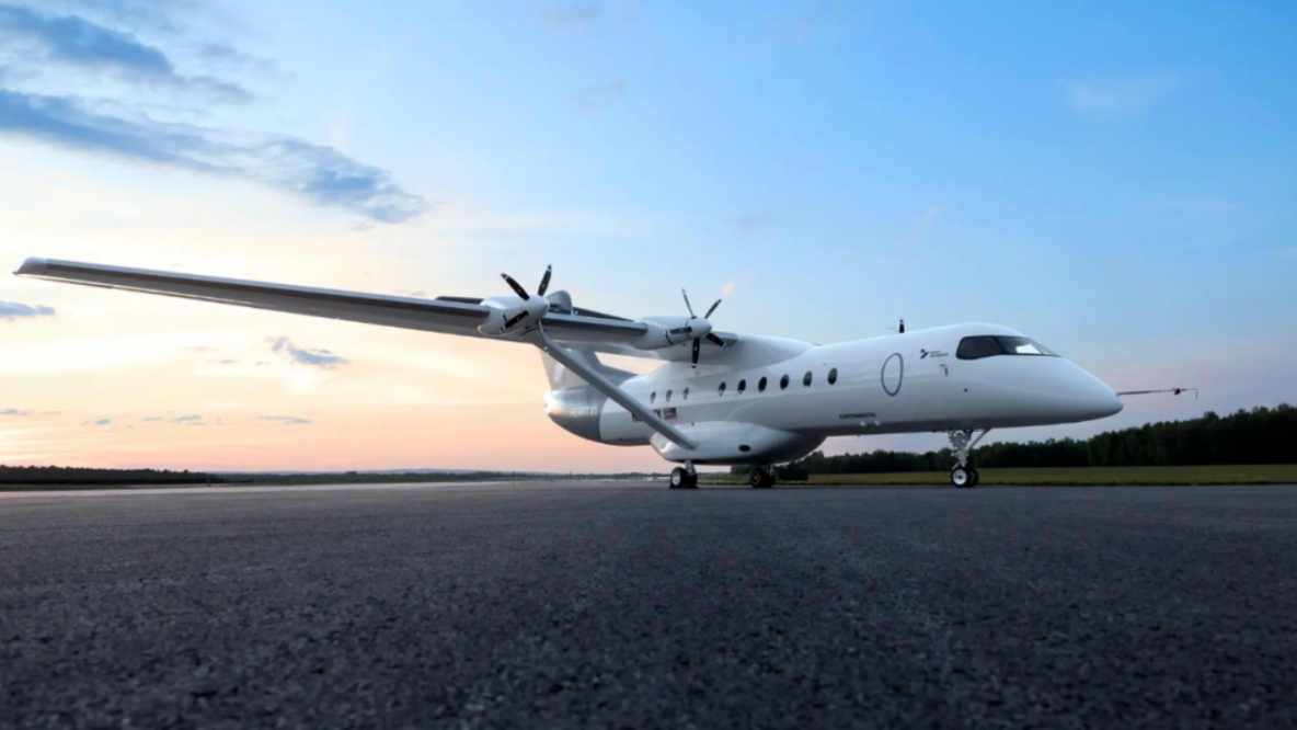X1 sử dụng bốn động cơ điện, mỗi động cơ có công suất 400 kW. Ảnh: Heart Aerospace.