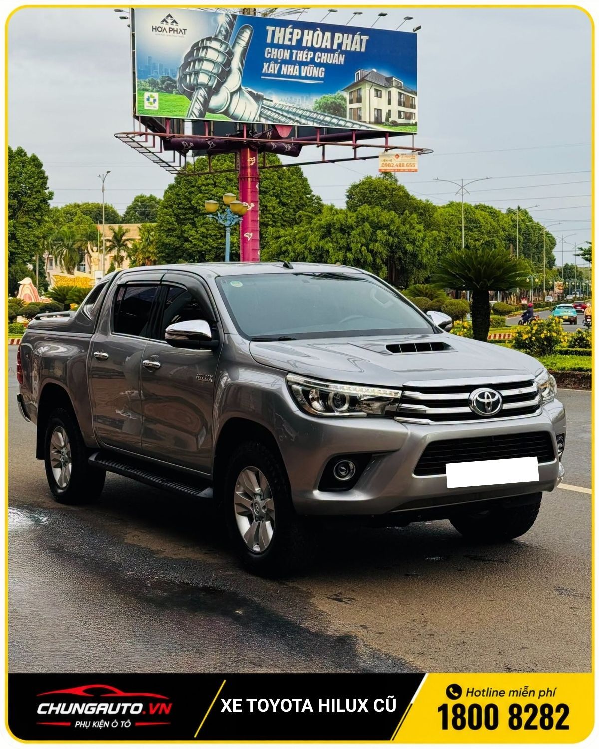 Xe bán tải Toyota Hilux cũ 2015