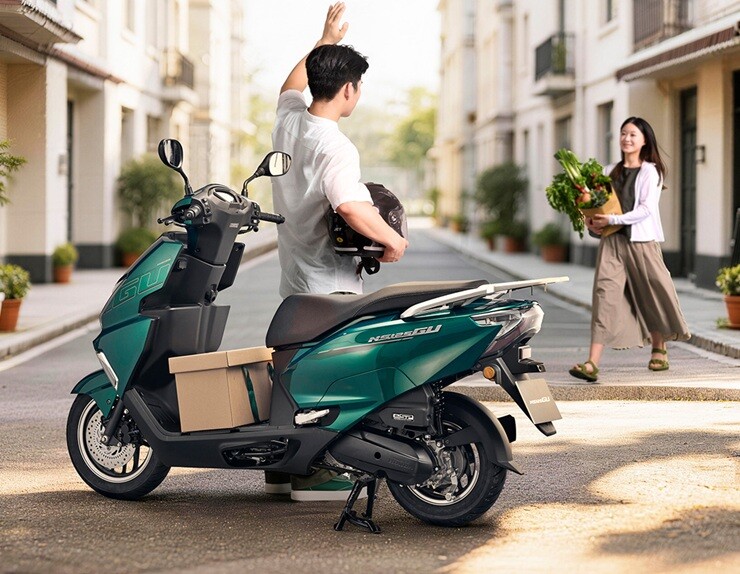 Honda trình làng xe ga NS125GU: Có cả ABS, giá từ 32 triệu đồng - 3
