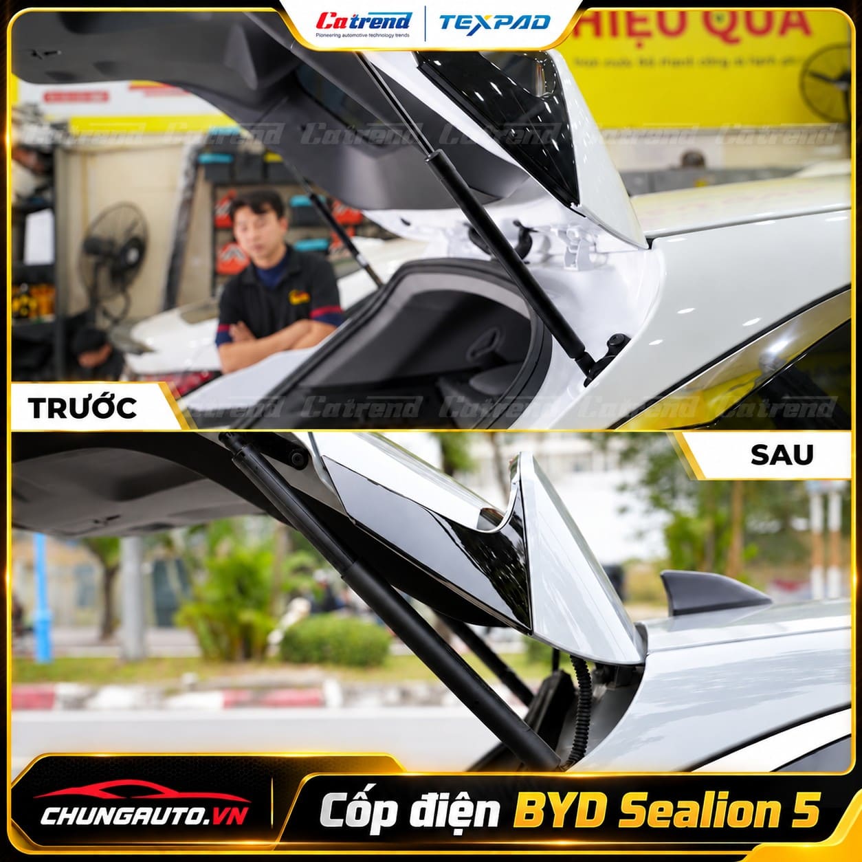 Cốp điện cho BYD Sealion 5