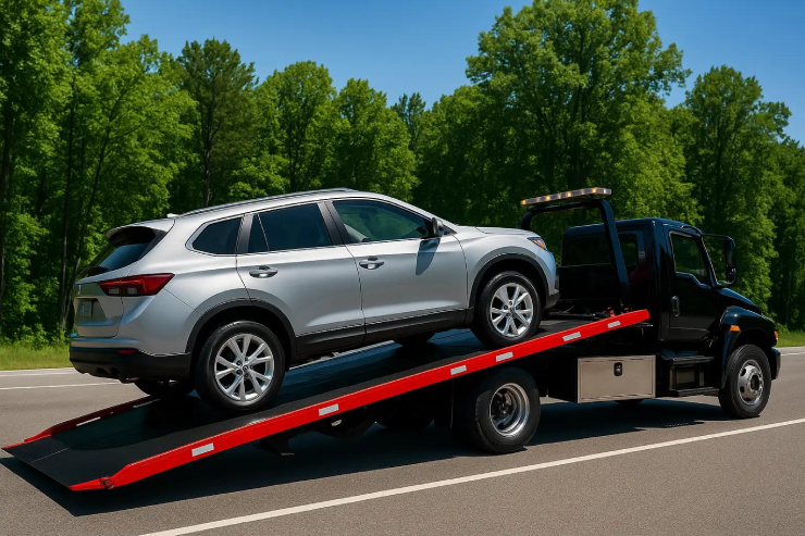 Xe khóa cứng phanh điện tử khiến việc cứu hộ trở nên khó khăn hơn