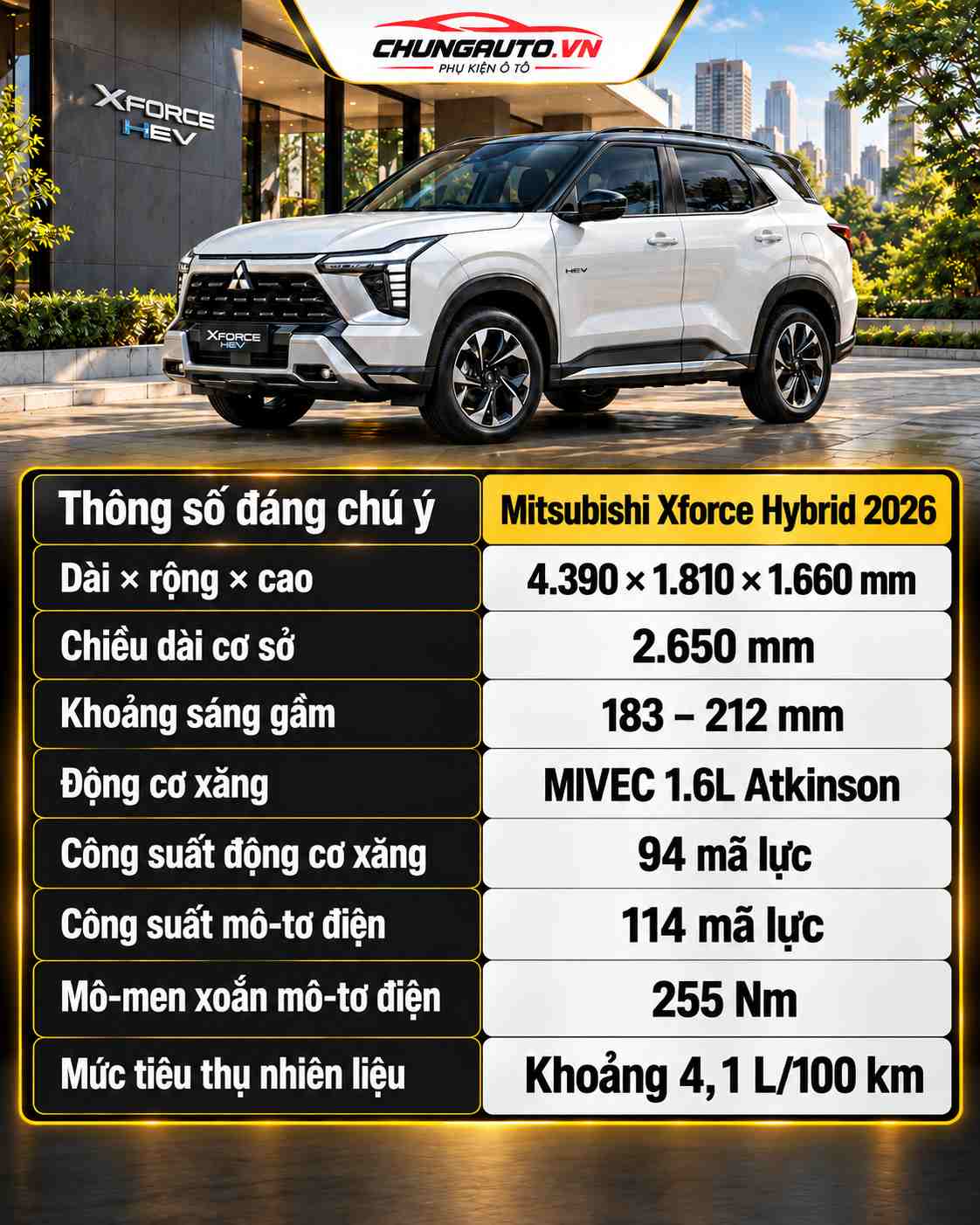 tong-quan-thong-so-mitsubishi-xforce-hybrid-2026-chi-tiet-thong-so-mitsubishi-xforce-hybrid-2026