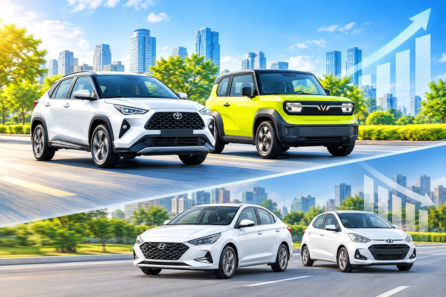 Khi B-SUV và Mini SUV dần nuốt chửng thị phần sedan và xe cỡ A - Hình 1