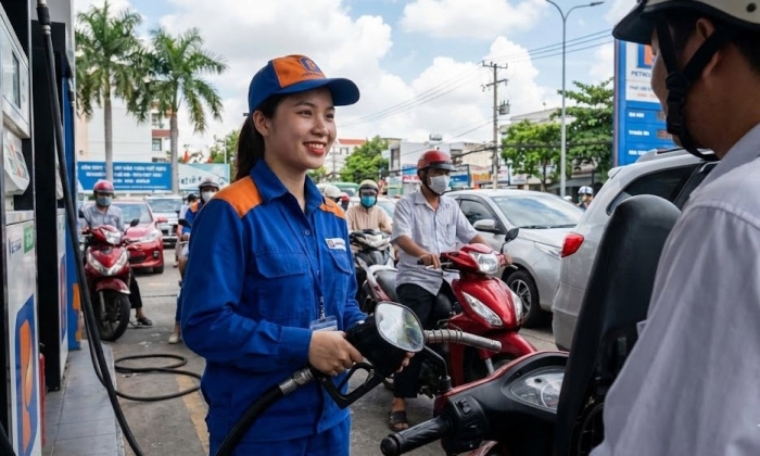 Giá xăng dầu tối 8/10: Xăng E10 RON 95 và E5 RON 92 tăng 6 kỳ liên tiếp, đã rất gần đỉnh, giá đầy bình xe côn tay 150cc ảnh 1