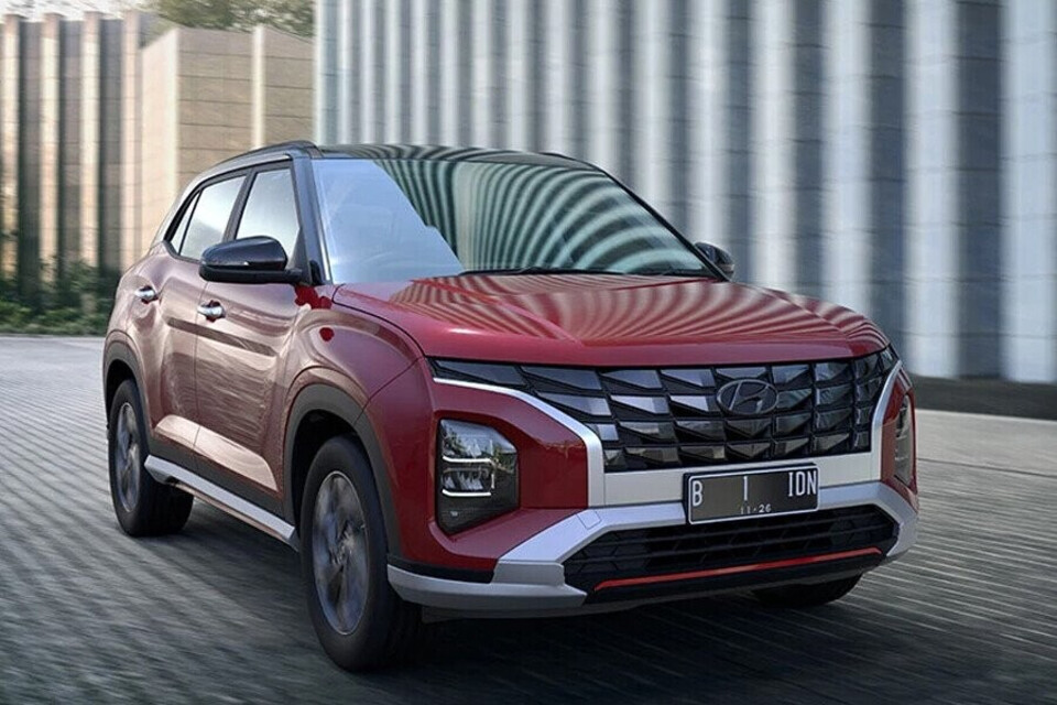 Dòng xe 5 chỗ gầm cao Hyundai Creta sở hữu thiết kế mạnh mẽ