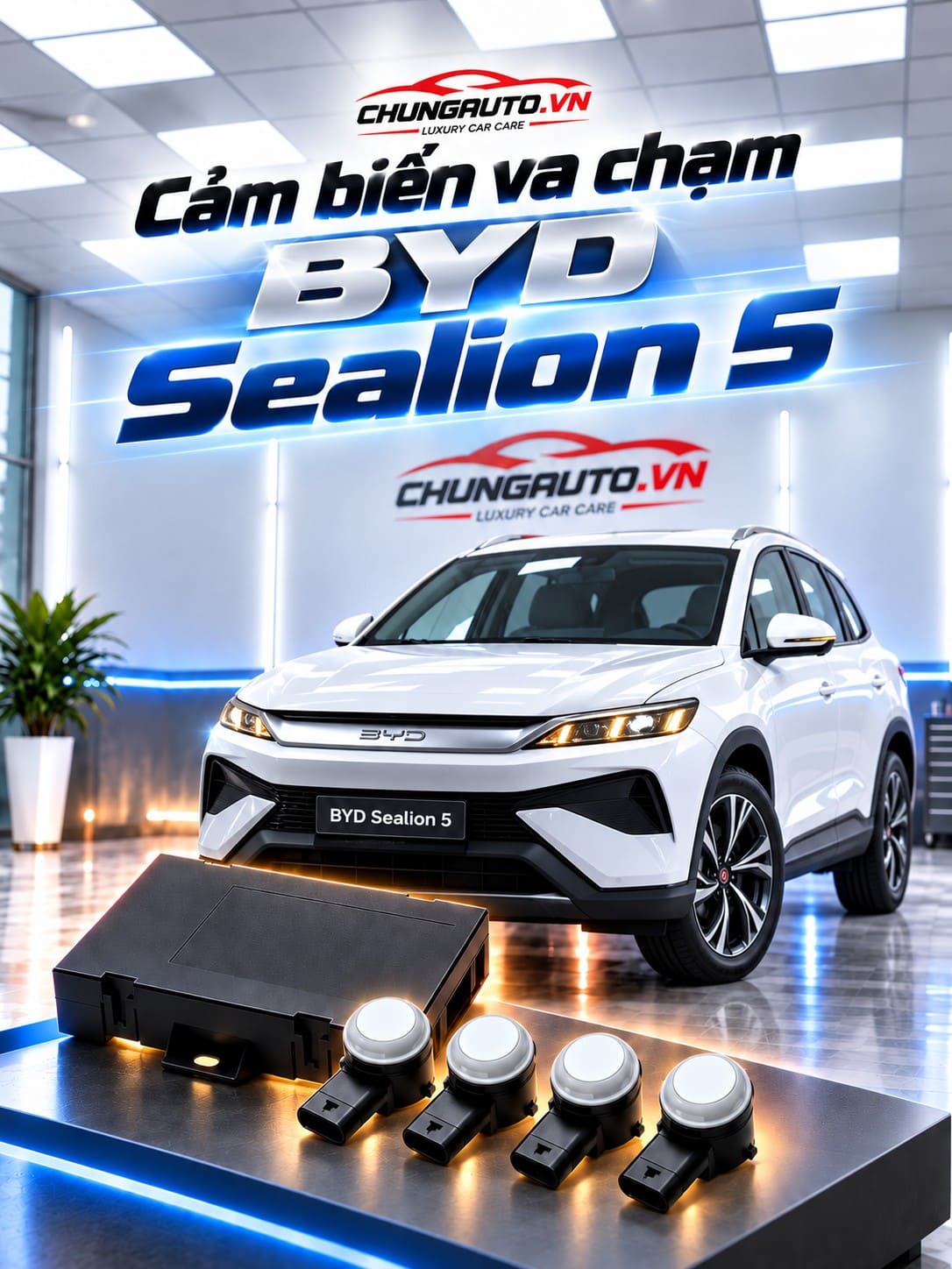 Cảm biến va chạm cho BYD Sealion 5