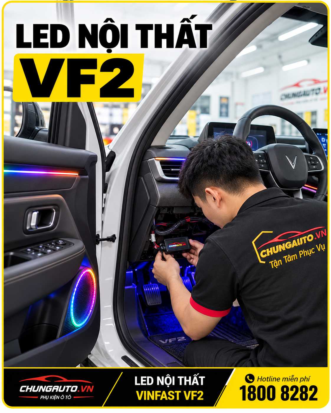 LED nội thất VF2 lợi ích