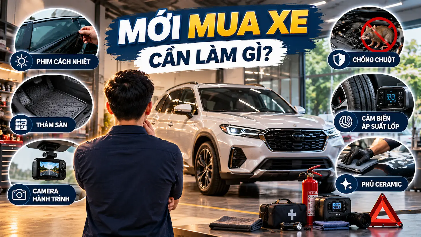 Mới mua xe cần làm gì