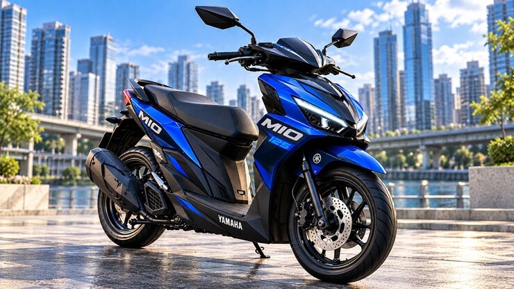 Yamaha chuẩn bị ra mắt xe ga mới, thách thức Honda Vision - 5