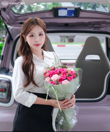 Mẫu ô tô điện mini có tầm hoạt động 222 km theo thông số công bố.