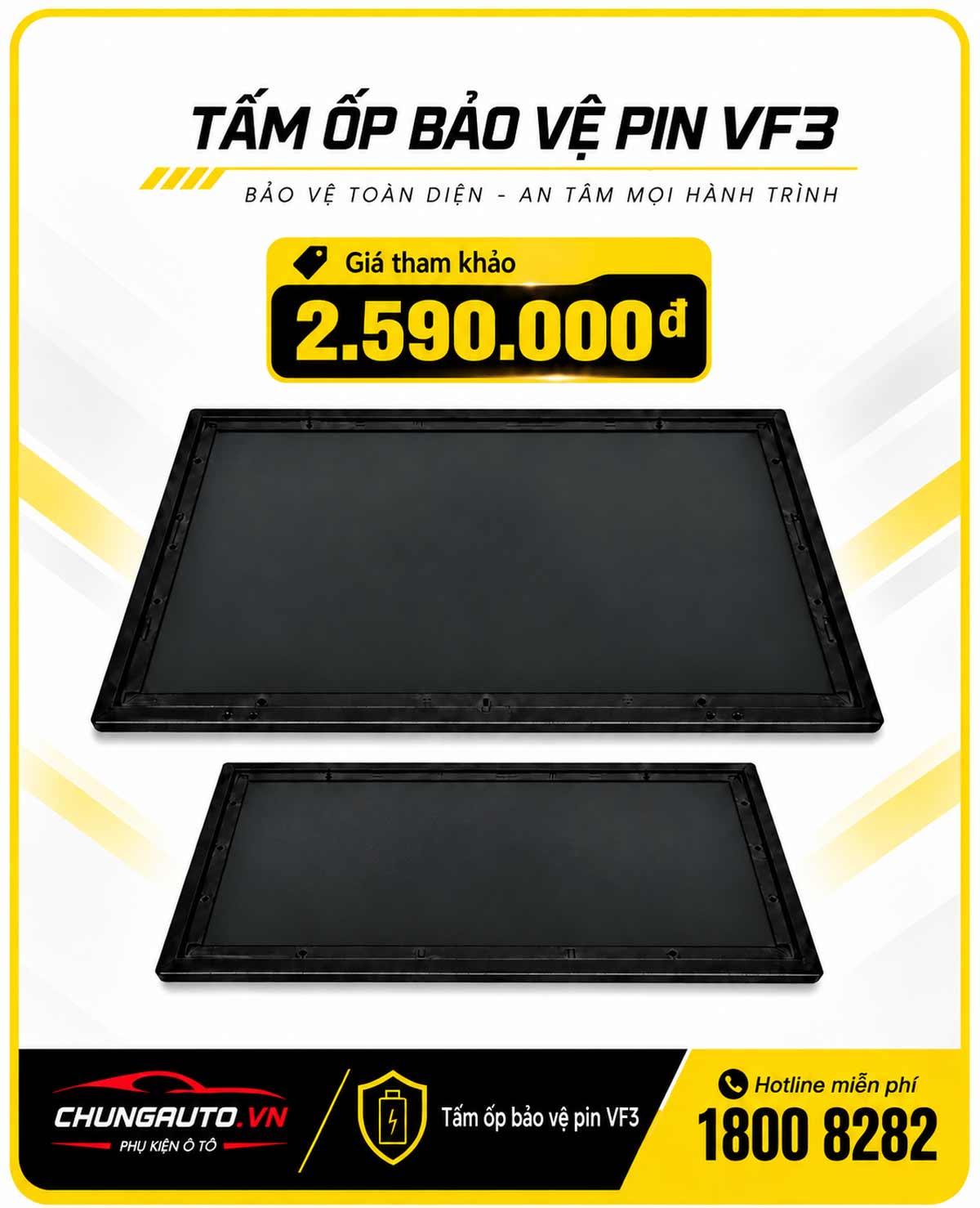 Giá tấm ốp bảo vệ pin VF3