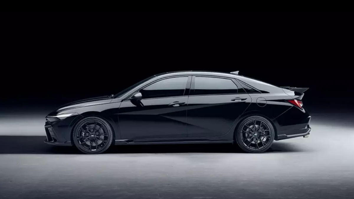 Ngoại thất Hyundai Elantra N Monochrome. Ảnh: Hyundai.