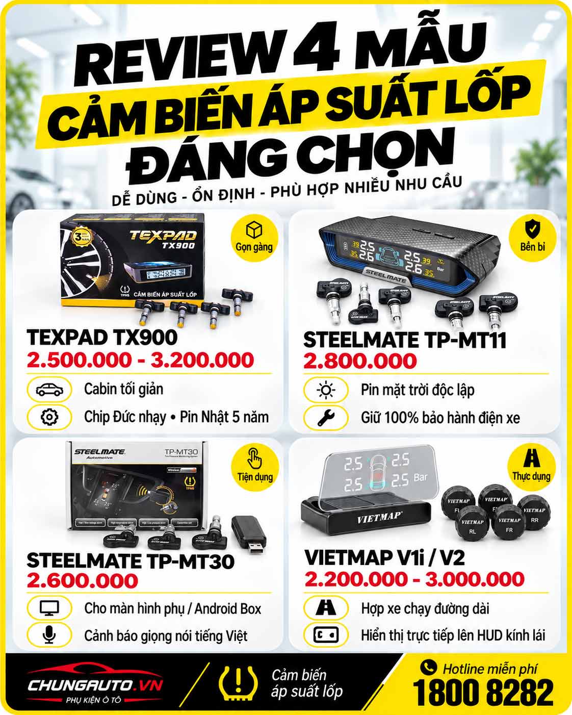 Bang gia cam bien ap suat lop