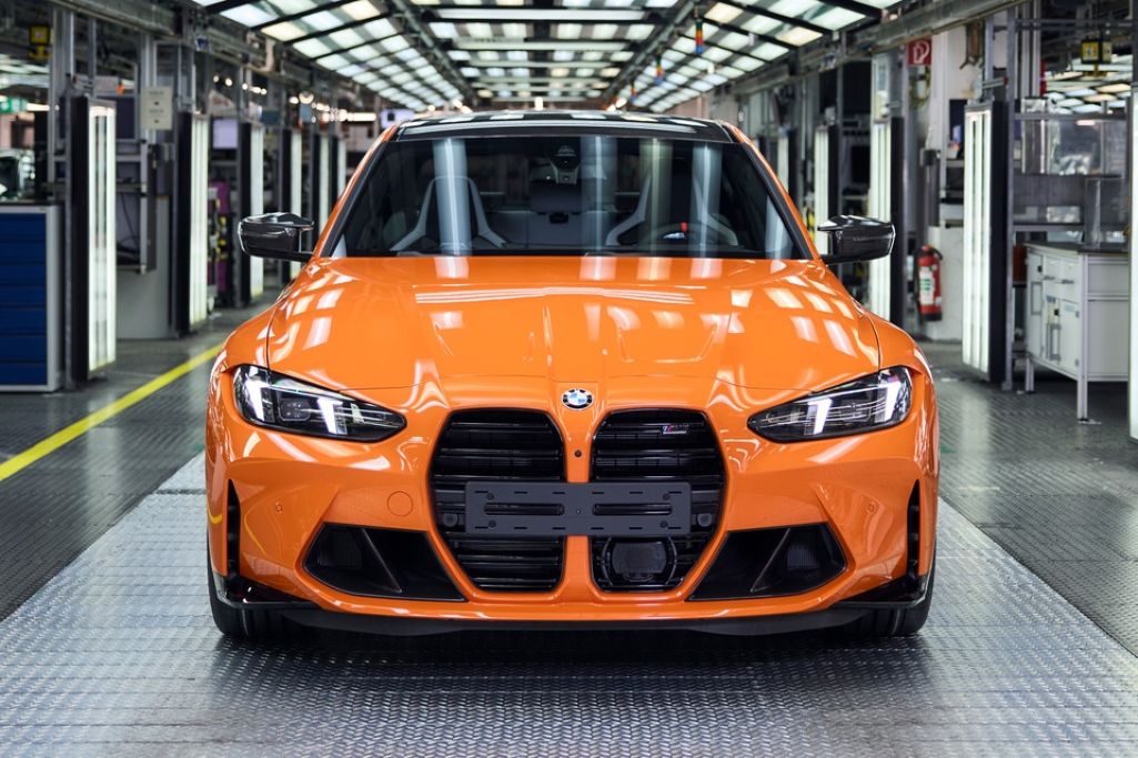 BMW M3 G80 màu cam Individual Fire Orange III