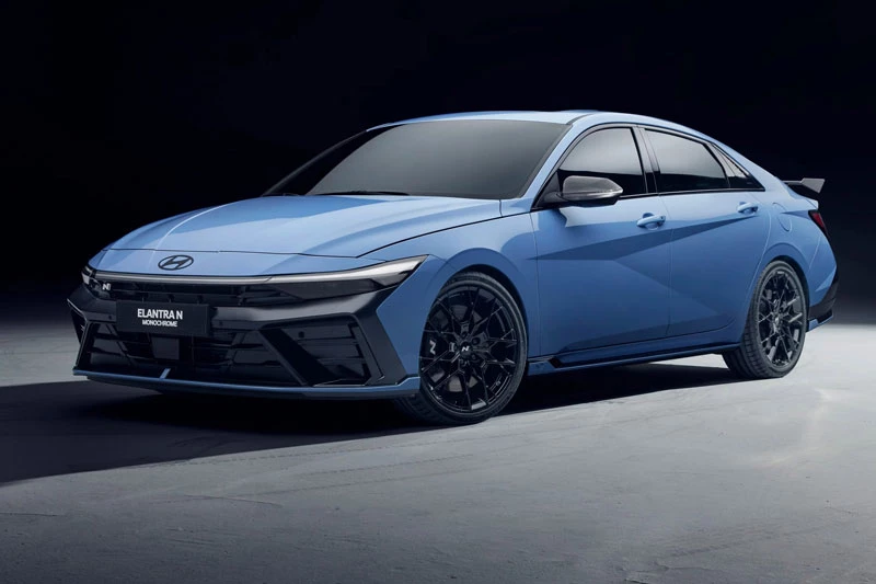 Hyundai Elantra N Monochrome ra mắt: Thiết kế thể thao, công suất 286 mã lực - Hình 2