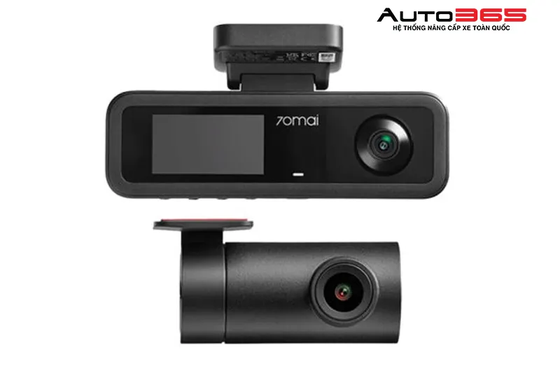 Bộ sản phẩm camera hành trình 70mai T400.