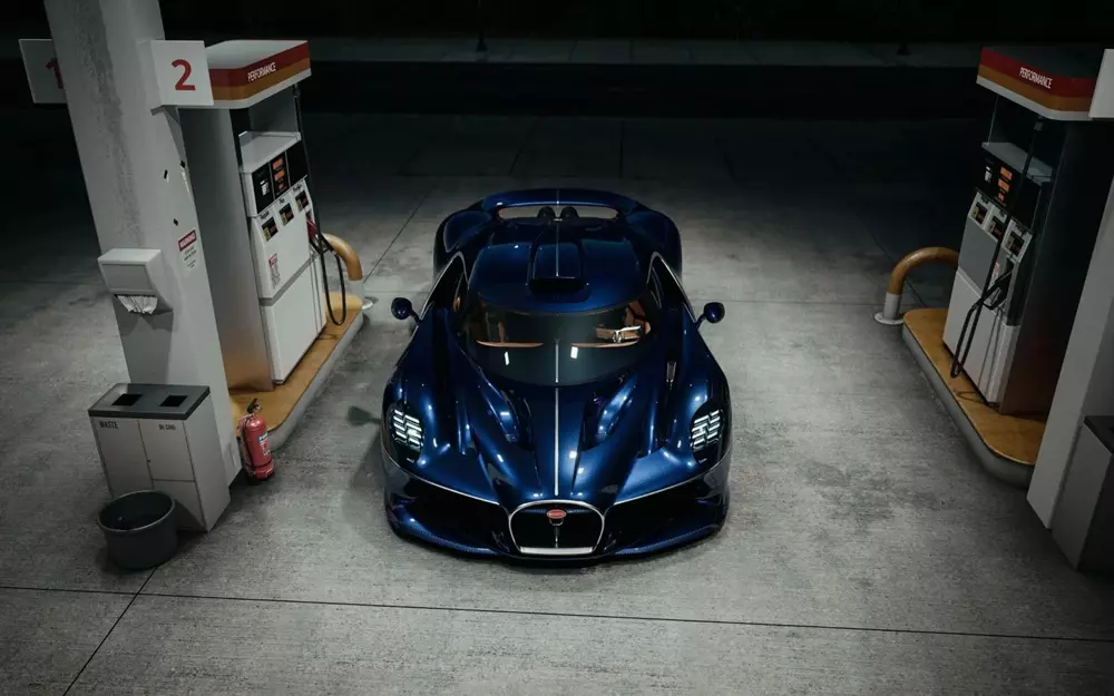 Bugatti Destrier sở hữu lưới tản nhiệt cỡ lớn