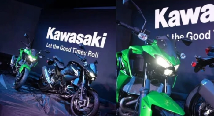 Kawasaki Z300 teaser