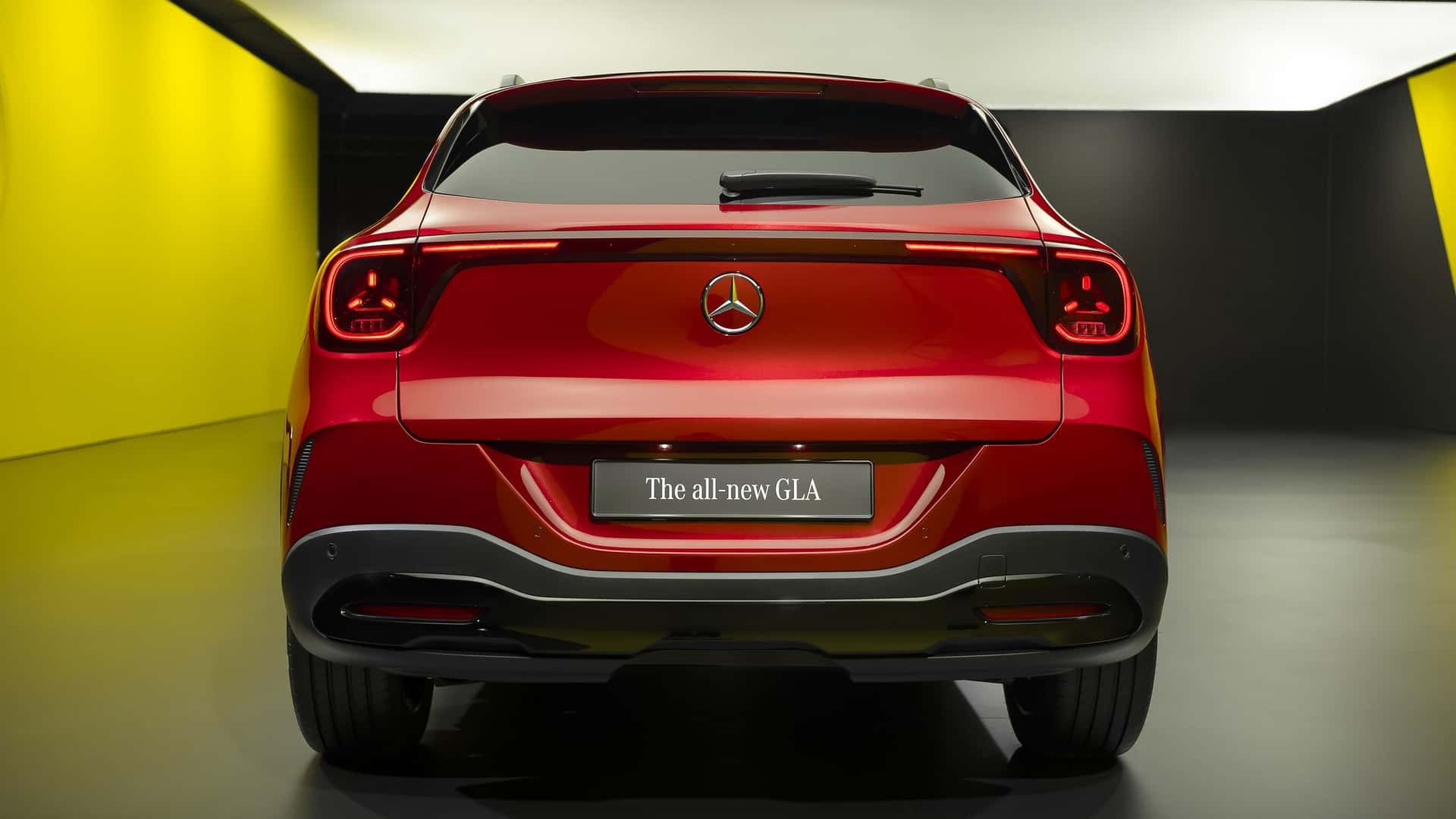 Phần đuôi của Mercedes-Benz GLA thế hệ mới