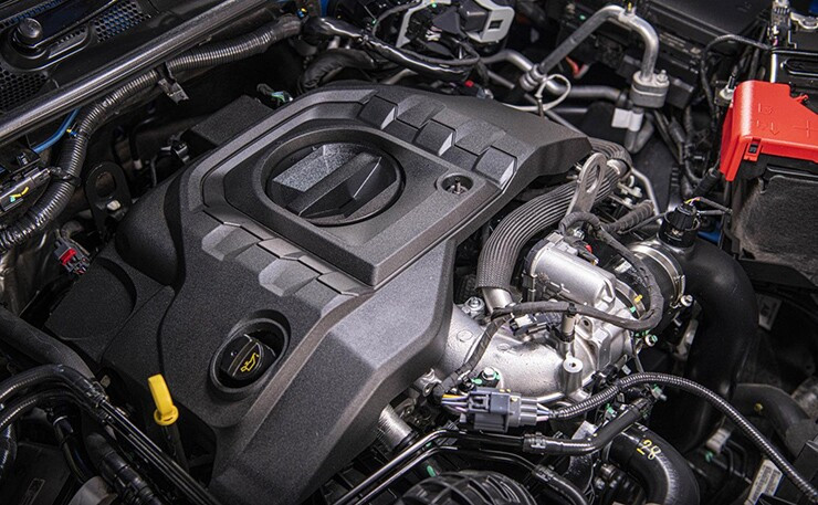 Khối động cơ trên Ford Everest cho công suất mạnh mẽ
