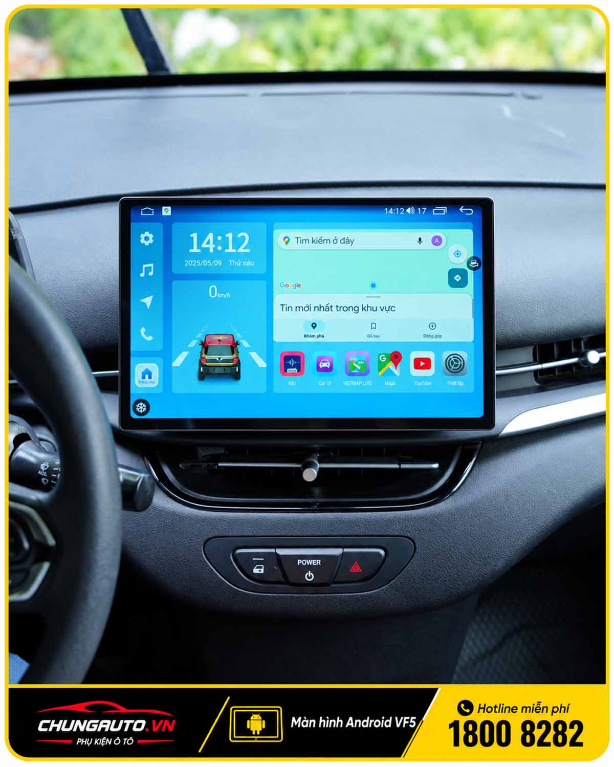 Màn hình Android cho VF5