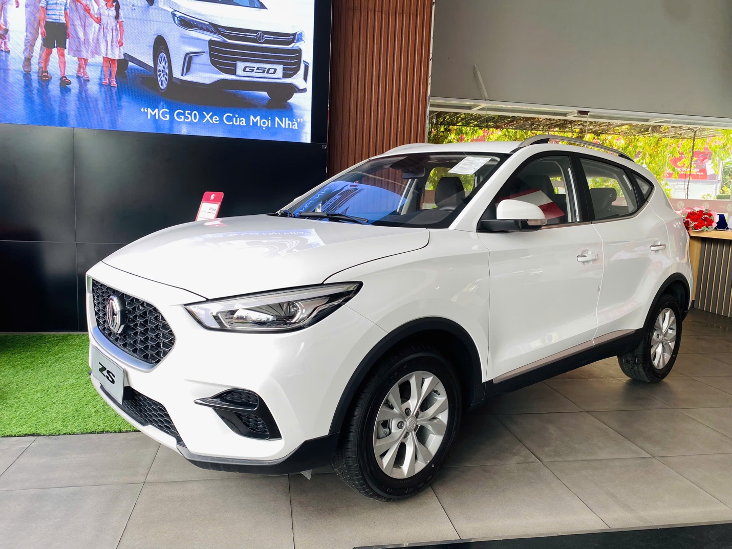 MG ZS tạo sức hút lên trên thị trường SUV đô thị với mức giá đặc biệt trong tháng 9. Nguồn ảnh MG Kinh Dương Vương.