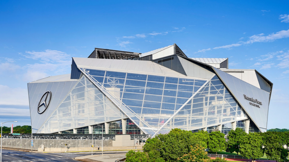 Sân vận động Mercedes-Benz Stadium. Ảnh: Mercedes-Benz Stadium.