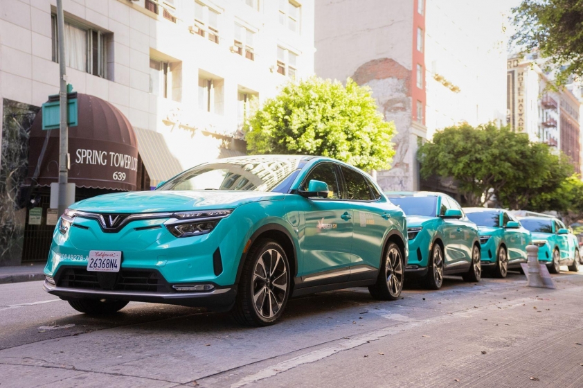 Dịch vụ taxi thuần điện của Green SM đã cập bến thị trường Mỹ