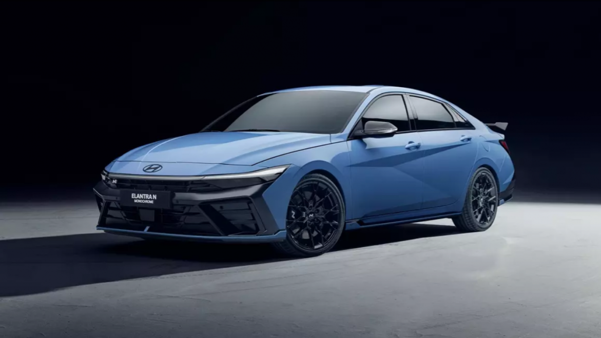 Hyundai Elantra N Monochrome. Ảnh: Hyundai.