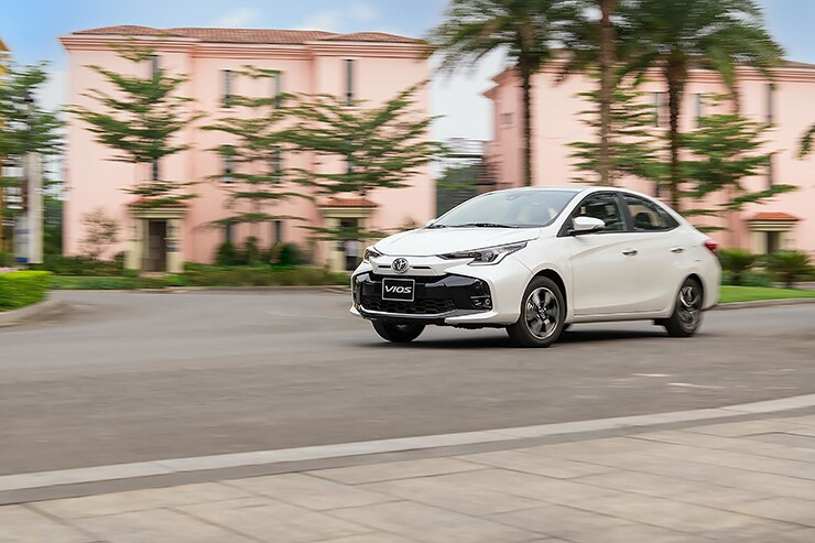 Trang bị an toàn hiện đại trên Toyota Vios 2026