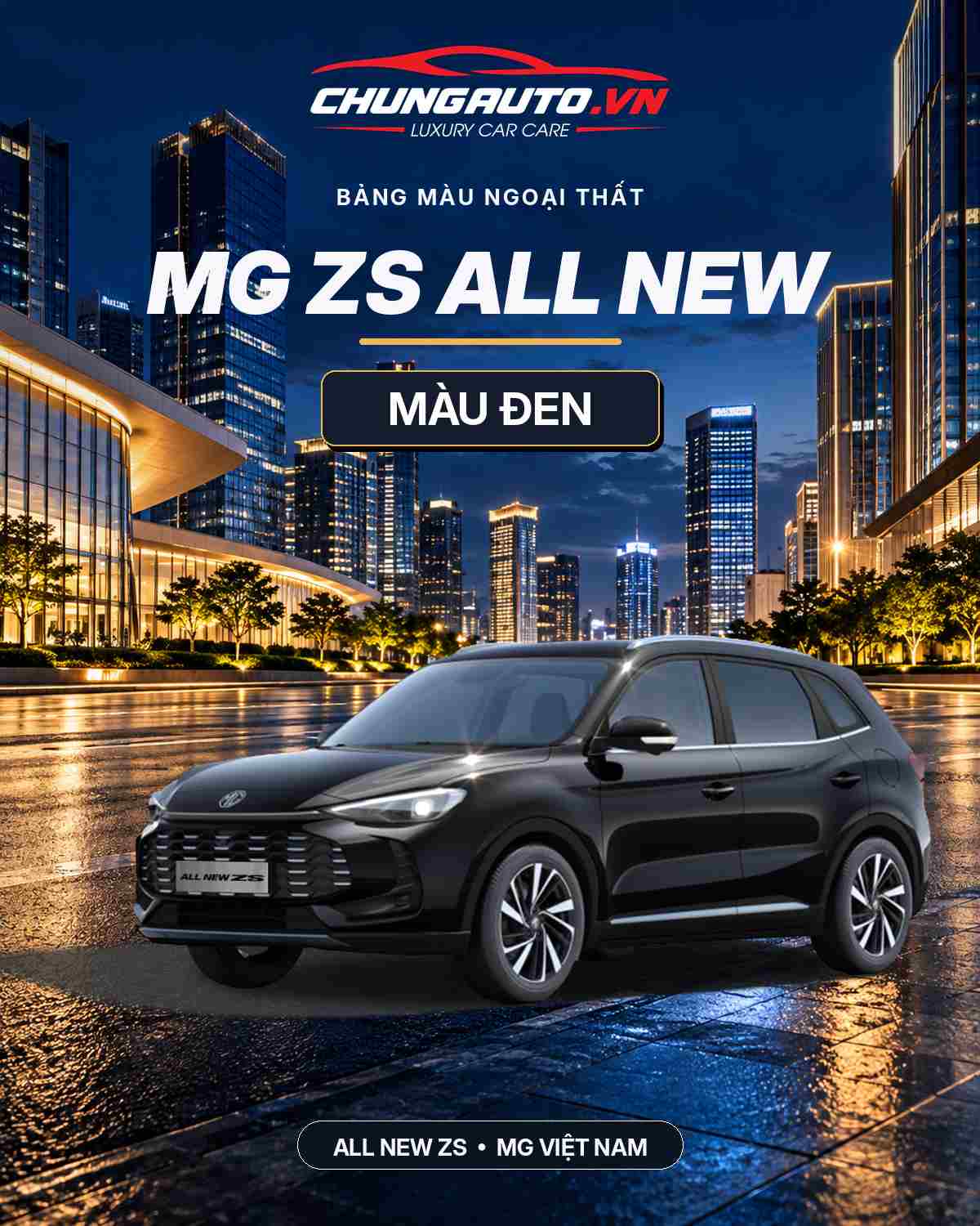 MG ZS All New 2026 màu đen