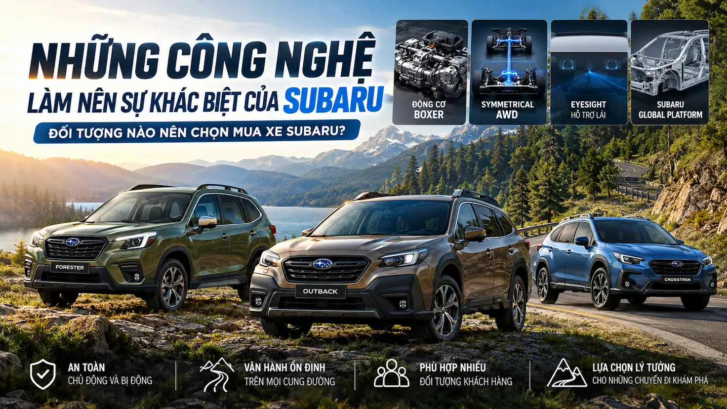 Công nghệ xe Subaru