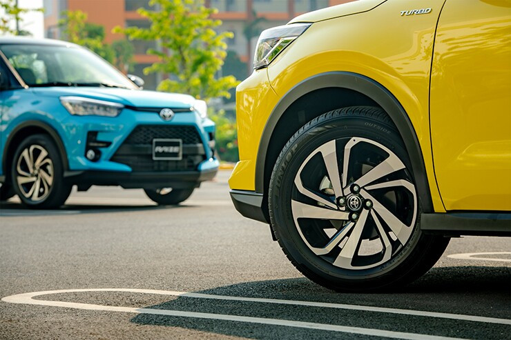 Thiết kế đuôi xe Toyota Raize 2026