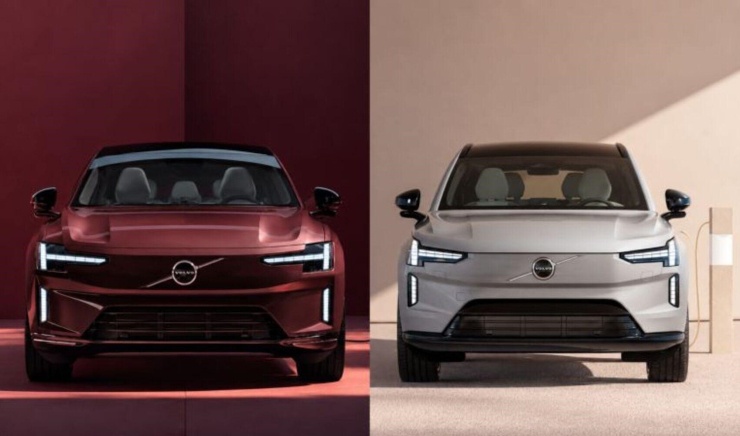 Bộ đôi ES90 và EX90. Ảnh: Volvo
